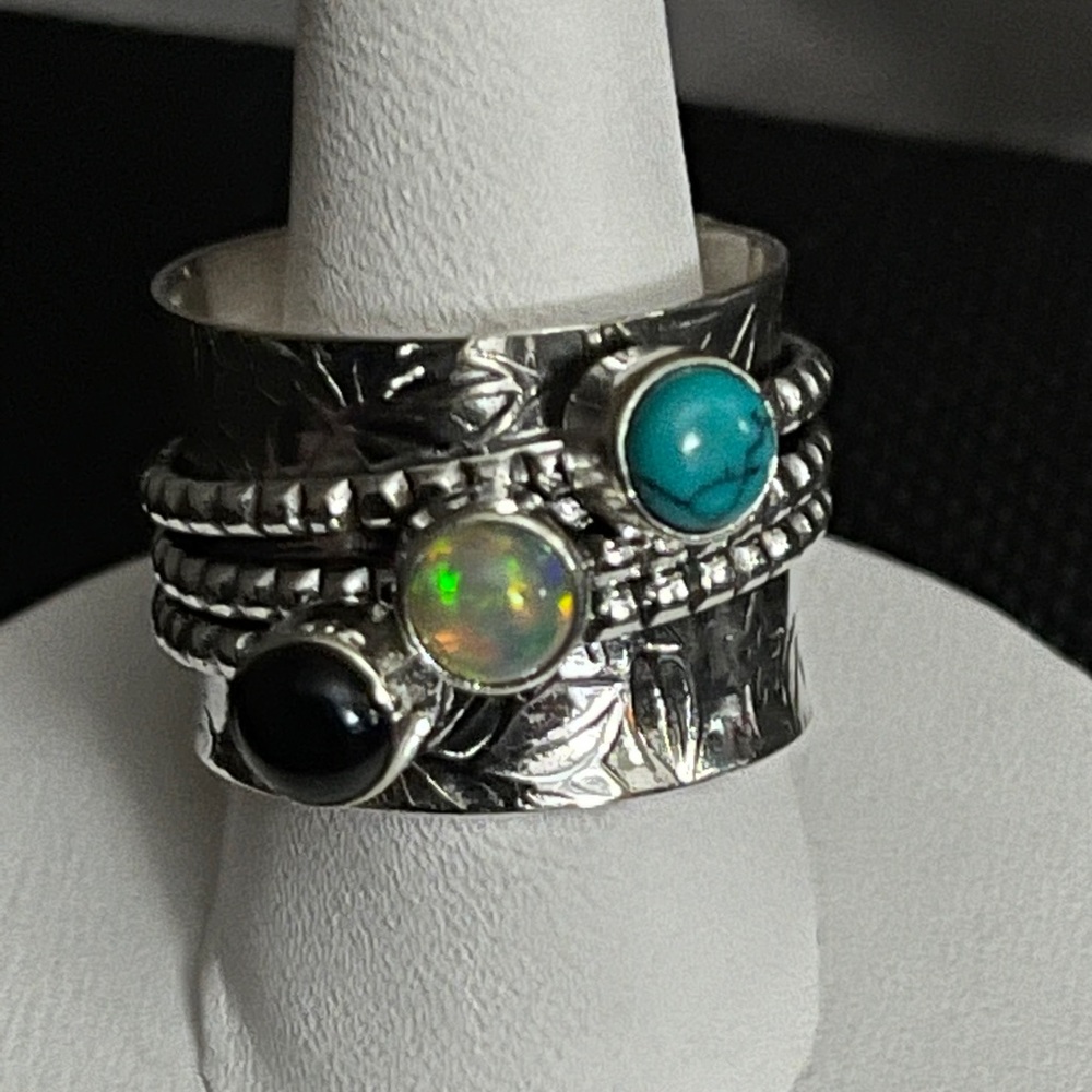 Turquoise Spinner Ring
